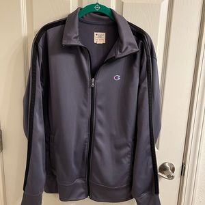 Gray Champion Athletic Tracksuit Jacket